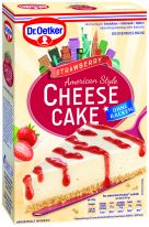 Dr.Oetker Backzutaten - Cheesecake American Style Strawberry 320g