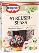 Dr.Oetker Backzutaten - Streusel-Spaß Bio 85g