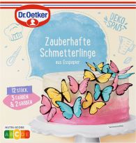 Dr.Oetker Backzutaten - Zauberhafte Schmetterlinge 10g