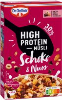 Dr.Oetker Backzutaten - High Protein Müsli Schoko & Nuss 400g
