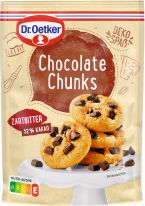 Dr.Oetker Backzutaten - Chocolate Chunks Zartbitter 100g