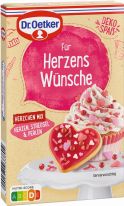 Dr.Oetker Backzutaten - Für Herzens Wünsche Herzchen-Mix 60g