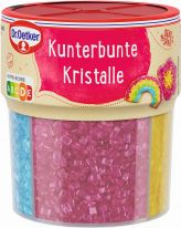 Dr.Oetker Backzutaten - Kunterbunte Kristalle 100g