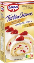 Dr.Oetker Backzutaten - Vanilla Tortencreme 123g