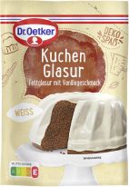 Dr.Oetker Backzutaten - Kuchenglasur Weiß 150g