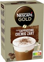 Nestle Nescafé Gold Typ Cappuccino Cremig Zart, 10x14g