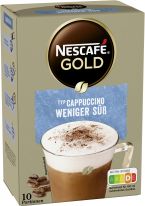 Nestle Nescafé Gold Cappuccino weniger süß, 10x12,5g