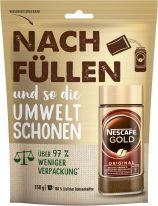 Nestle Nescafé Gold Original Nachfüllpack 150g