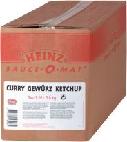 Heinz Curry Gewürz Ketchup 3x5000ml