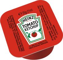 Heinz Tomato Ketchup Dippots 100x25g