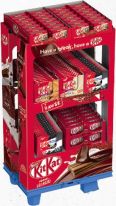 Nestle Kitkat Multipack 4 sort, Display, 152pcs