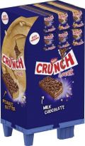 Nestle Crunch Snack 2 sort, Display, 132pcs