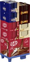 Nestle Kitkat/Lion/Smarties Mini 4 sort, Display, 132pcs