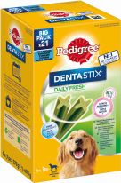 Pedigree Dentastix Daily Fresh Beutel Multipack Große Hunde 3 x 7 Stück 810g