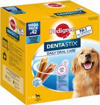 Pedigree Dentastix Daily Oral Care Karton Multipack Mega Pack Grosse Hunde 42 Stück 1620g