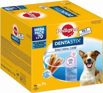 Pedigree Dentastix Daily Oral Care Karton Multipack Mega Pack Kleine Hunde 70 Stück 1100g