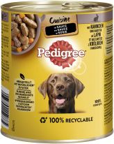 Pedigree Dose Cuisine in Sauce mit Kaninchen und Karotten 800g