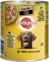 Pedigree Dose Cuisine in Sauce mit Lamm, Nudeln und Karotten 800g