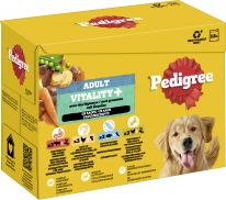 Pedigree Vitality Plus Multipack Portionsbeutel 4 Varietäten 12x85g