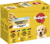 Pedigree Multipack Portionsbeutel Junior Gemischte in Gelee 12x100g