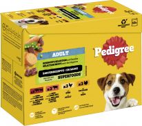 Pedigree Multipack Portionsbeutel Gemischte Selektion in Sauce 12x100g