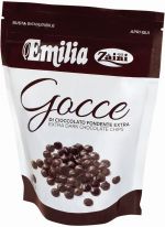 Zaini - Emilia Dark Chocolate Drops Resealable Bag 200g