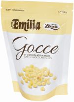 Zaini - Emilia White Chocolate Drops Resealable Bag 180g