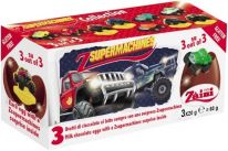 Zaini - Chocolate Eggs With Surprise - Tripack - Supermachines 60g