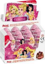 Zaini - Chocolate Eggs With Surprise - 24 Units Display - Princess Fairy Tales 20g