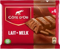 MEU CoteDor Bars 4-Pack Milk, 188g