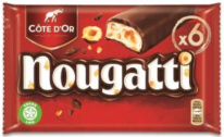 MEU CoteDor Countlines Nougatti 6 pack, 180g