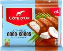 MEU CoteDor Bar Coco 4-Pack 176g