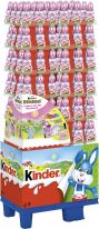 Ferrero Easter - Kinder Schokolade Rosa-Hase mit Überraschung 75 g, Display, 144pcs