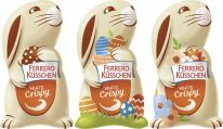 Ferrero Easter - Ferrero Küsschen Osterhase White Crispy 72g