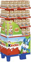 Ferrero Easter - Kinder Osterhase Milky Caramel 110g, Display, 144pcs