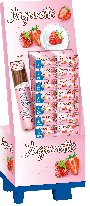Ferrero Yogurette Strawberry 8er 100g, Display, 280pcs