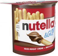 FDE Limited Nutella & GO 52g, Display, 144pcs