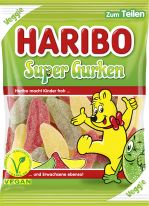 Haribo Veggie Super Gurken 175g, 15pcs