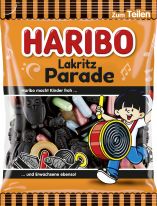 Haribo Lakritz Parade 175g, 36pcs