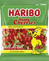 Haribo Happy Cherries 175g, 40pcs