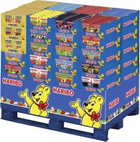 Haribo 18 sort 160/175g, Display, 1500pcs