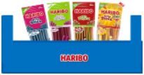 Haribo Limited 4 sort Balla Stixx, Mix-Carton, 60pcs Schulstart Promotion