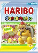 Haribo Limited Super Mario Sauer 175g Super Mario Promotion