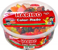 Haribo Limited Color-Rado 750g, Display, 96pcs Halloween Promotion