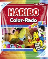 Haribo Limited Color-Rado Farb-Mix 175g Bunt, bunter Lakrit Promotion