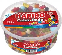 Haribo Limited Color-Rado Farb Mix 750g Bunt, bunter Lakrit Promotion