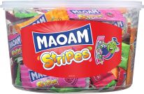 Haribo Limited MAOAM Mini Stripes 100 St 700g Karnevals-Saison 2025 Promotion