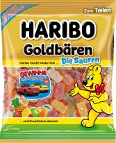 Haribo Limited Goldbären Die Sauren 175g, 40pcs Sauerkeiten Promotion