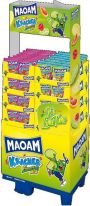 Haribo Limited Maoam Kracher Lim.-Mixx 2 sort 200g, Display, 204pcs Maoam Lime Time Promotion