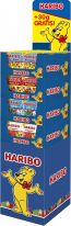 Haribo Limited Überfüll 4 sort 190/205g, Display, 122pcs Überfüll Promotion
